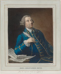 ジョン・クリストファー・スミス、1760年頃（紙にペンとインクとトイレ）